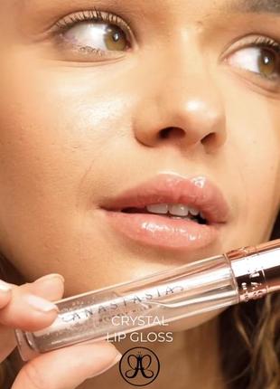 Блиск для губ anastasia beverly hills abh crystal gloss відтінок glass