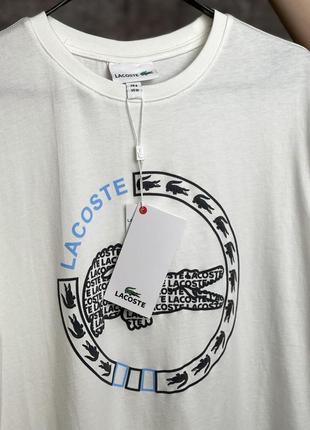 Футболка lacoste черная3 фото