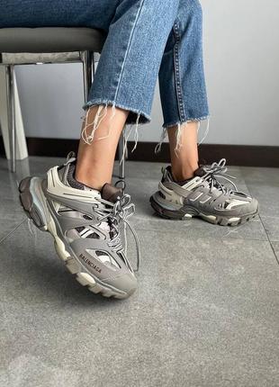 Баленсиага трек серые balenciaga track grey