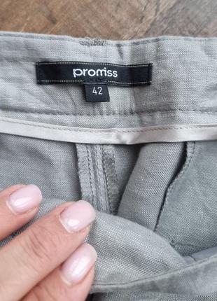 Льняные брюки promiss3 фото