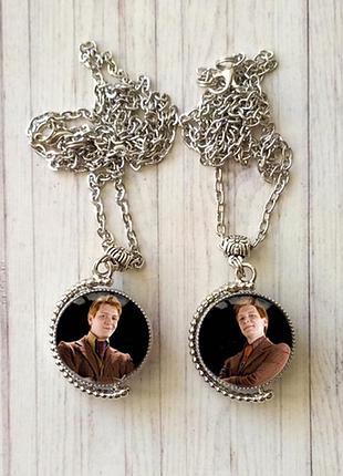 Двойной кулон фред и джордж уизли 2 из гарри поттера