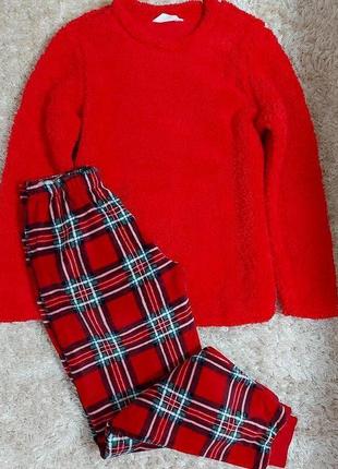 Теплая пижама (миховушка), 6-8 размер, евро 34-361 фото