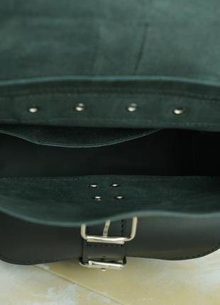 Жіночий рюкзак "джун", шкіра grand, колір чорний6 фото