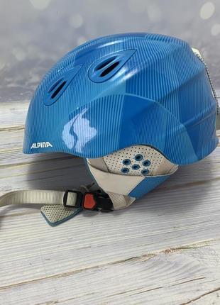 Шлем горнолыжный alpina объем 51-54 см