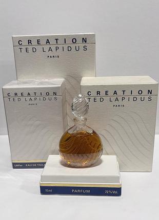 Creation ted lapidus creation духи 15 мл винтаж оригинал