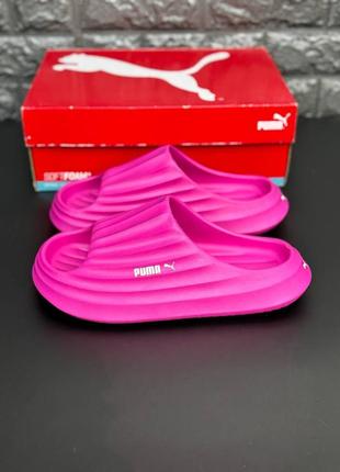 Шлепанцы женские puma2 фото