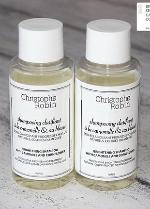 Christophe robin шампунь для блонду baby blonde