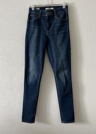 Джинси levis 721 high rise skinny для високого зросту1 фото