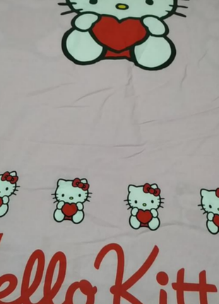 Простирадло hello kitty, бавовна2 фото