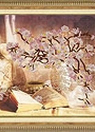 Набір для вишивки квітуча сакура1 фото