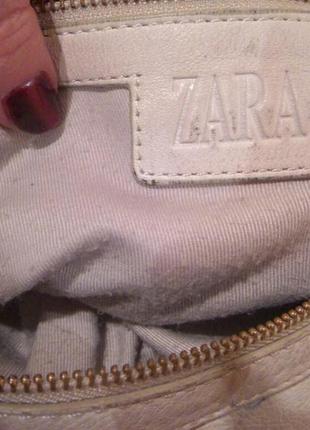 Кожаная сумка zara,оригинал 2