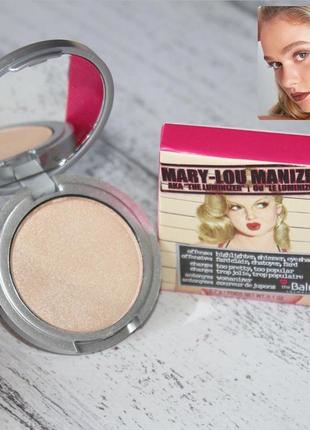 Thebalm mary-lou manizer хайлайтер - тіні для повік 2,7гр2 фото