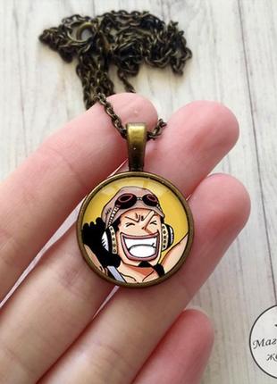 Кулон усопп з аніме ван піс (добірка 7)