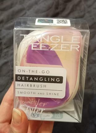 Расческа tangle teezer compact styler smooth and shine. оригинал3 фото