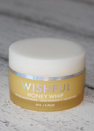 Wishful honey whip peptide moisturizer зволожуючий крем із пептидами 20мл