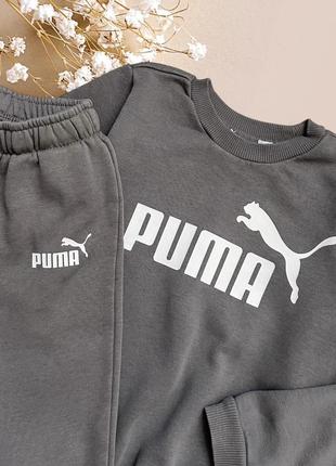 Теплый костюм puma (оригинал)4 фото