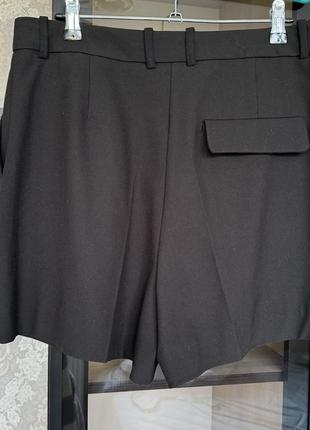 Новые черные базовые шорты zara6 фото