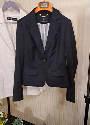 Черный  пиджак блейзер премиум бренда stockh lm🥰1 фото