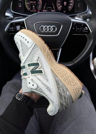 Чоловічі кросівки new balance 1906r white green cream7 фото