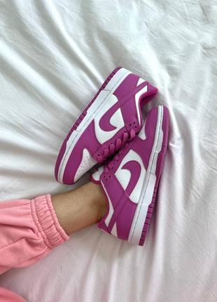 Кроссовки nike sb dunk fuschia