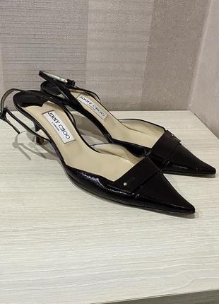 Jimmy choo туфлі мюлі 39,5р1 фото