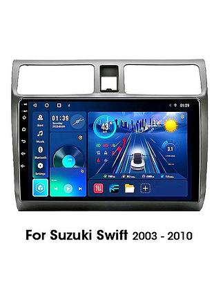 Магнітола android suzuki swift 2003-2010, 2/32, 4 ядра + рамка!