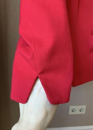 Винтажный красный пиджак9 фото
