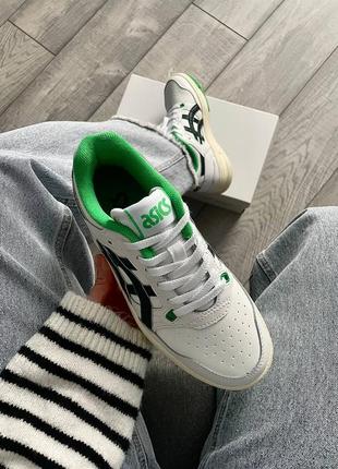 👟 кроссовки asics ex89 boston celtics / наложка bs👟2 фото