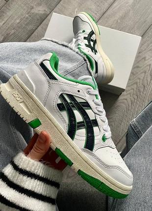 👟 кроссовки asics ex89 boston celtics / наложка bs👟10 фото