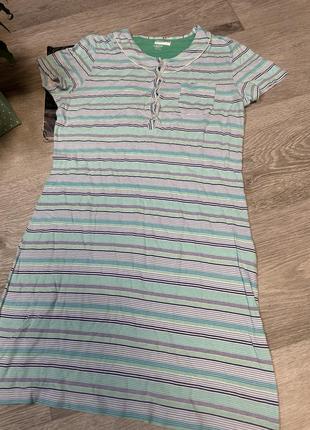Платье для дома коттоновая ночная рубашка2 фото