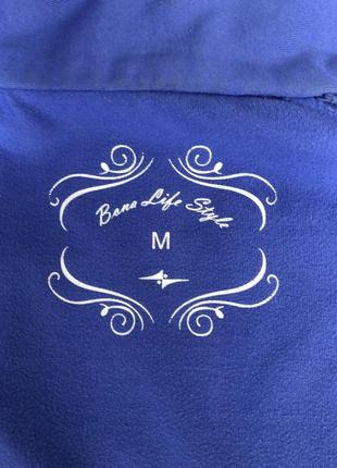 Женская спортивная синяя куртка бренда bona3 фото