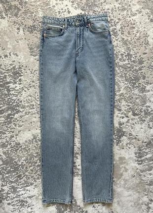 Джинси h&m vintage straight high jeans6 фото