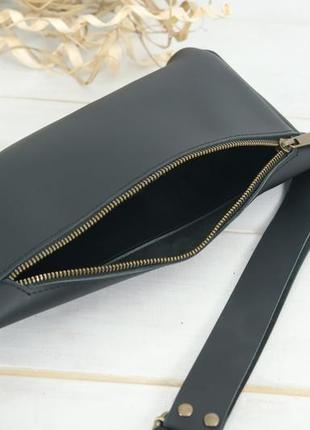 Женская кожаная сумка "модель №56 мини", кожа grand, цвет черный6 фото