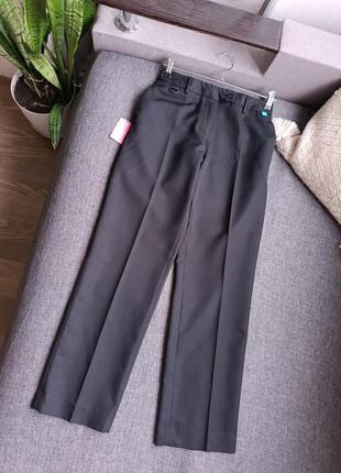 Черные классические прямые брюки