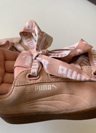 Кроссовки замшевые puma8 фото