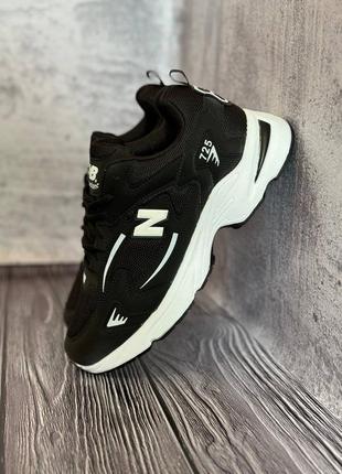 Чоловічі кросівки new balance 725 black white7 фото