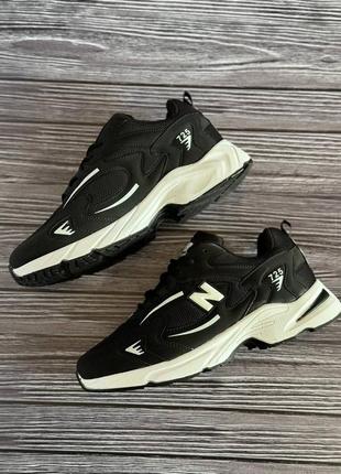 Чоловічі кросівки new balance 725 black white8 фото