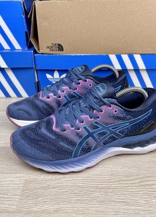 Кроссовки asics gel-nimbus 23 беговые сеточка женские 382 фото