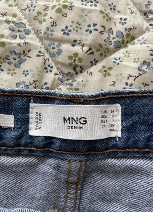 Шорты джинсовые mango xs 5