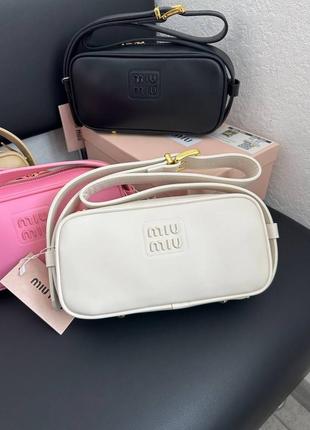 Сумка в стиле miu miu  arcadie bag миу миу7 фото