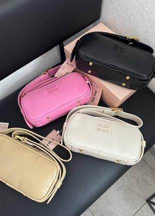 Сумка в стиле miu miu  arcadie bag миу миу2 фото