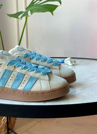 Женские кроссовки адидас кампус / adidas campus 00s grey ie55888 фото