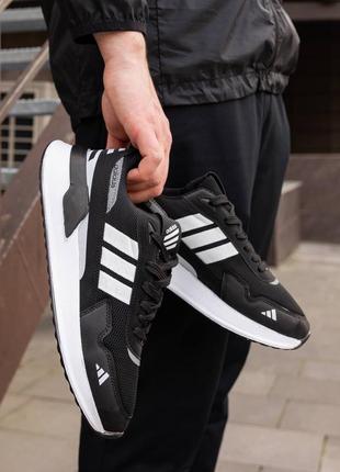 Чоловічі кросівки adidas running black6 фото