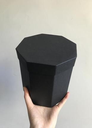Капелюшна коробка чорна