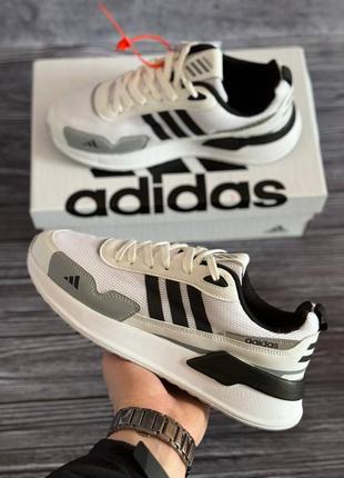 Чоловічі кросівки adidas running white2 фото