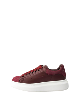 Alexander mcqueen maroon - распродаж.1 фото