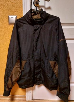 Мужская демисезонная куртка ветровка водонепроницаемая dryjoys р м1 фото