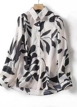 Сорочка massimo dutti рубашка блузка блуза