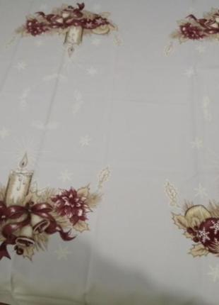 Новогодняя скатерть 110*150,пр-во польша