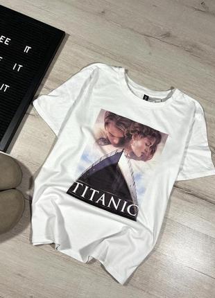 Футболка с принтом h&m